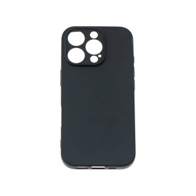 iPhone 16 Pro Max Soft Case Svart