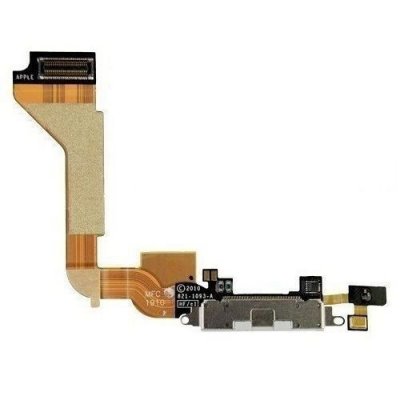IPhone 4 Laddkontakt Kabel - Vit