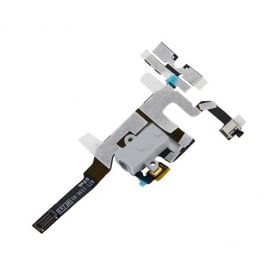 iphone 4s vit horlursuttag ljud aux flex