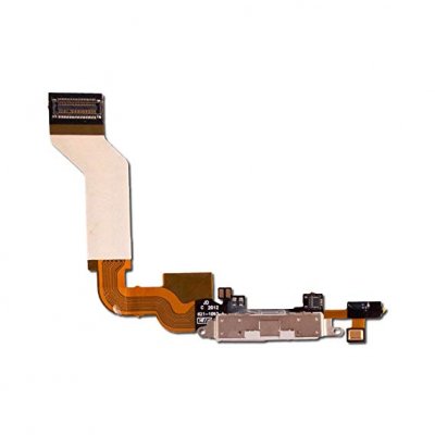 IPhone 4S Laddkontakt Kabel - Vit