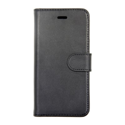 iPhone 6 6S Plånboksfodral Magnet Läder med Stativ Svart