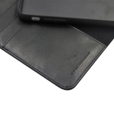 iPhone 6 6S Plånboksfodral Magnet Läder med Stativ Svart