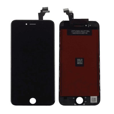 Apple iPhone 6 original skärm glas lcd display svart