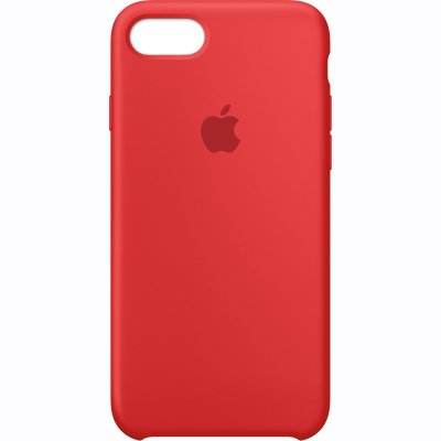 Apple iPhone 8 / 7 / SE 2 Silikonskal Original - Klarröd