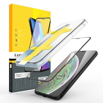 iPhone 7 8 skärmskydd easy app skydda skärm vit white protect screen display