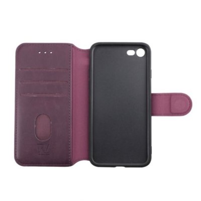 iPhone 7 iphone 8 iphone SE 2020 iphone se 2022 Plånboksfodral med Stativ Mörklila