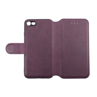 iPhone 7 iphone 8 iphone SE 2020 iphone se 2022 Plånboksfodral med Stativ Mörklila
