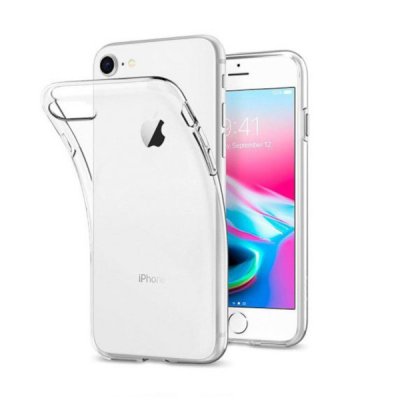 iPhone 7 iPhone 8 iPhone SE 2020 iPhone SE 2022 Transparent TPU Skal