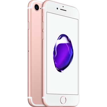 Begagnad iPhone 7 rosa guld 256GB olåst