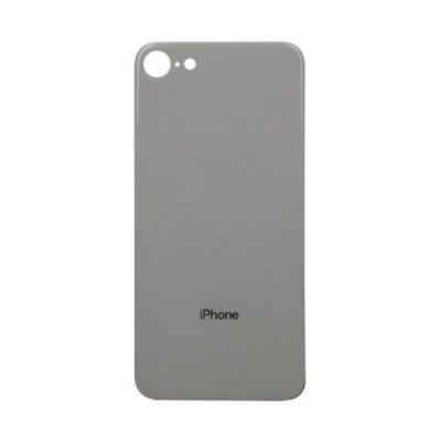 iPhone 8 Baksida Glas med Självhäftande tejp Vit