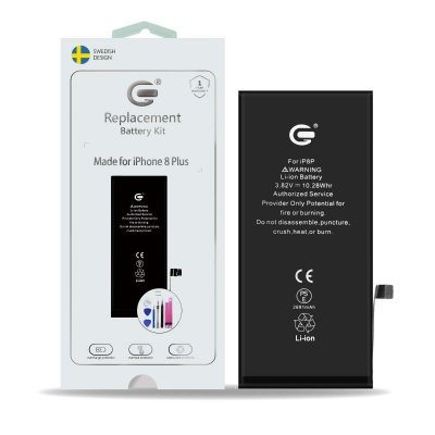 iPhone 8 Plus batteri Komplett Kit för iPhone 8 plus Batteribyte
