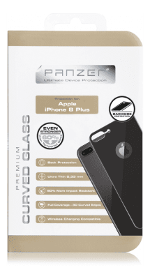 iPhone 8 Plus, Curved Silicate Glass Back, Space Grey