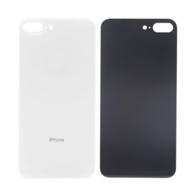 iphone 8 plus oem baksida glas reservdel vit