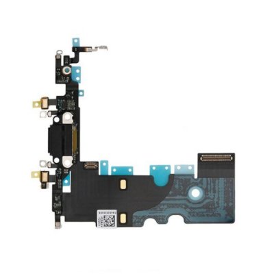 iPhone SE 2022 Laddkontakt med Flexkabel Svart
