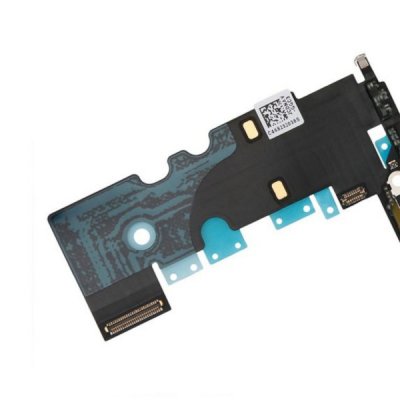 iPhone SE 2022 Laddkontakt med Flexkabel Svart