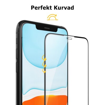 easy app iphone x xs skärmskydd skydda skärm svart black protect screen display