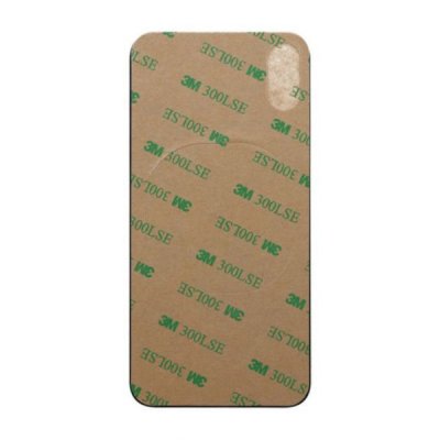 iPhone X Baksida Glas med Självhäftande tejp OEM Vit