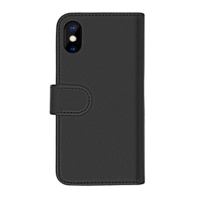 iPhone X XS Plånboksfodral Magnet Rvelon Svart