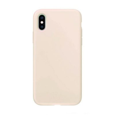 iPhone X XS Silikonskal Rvelon Beige
