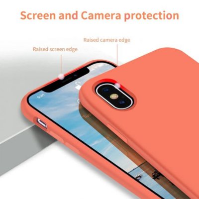 iPhone X XS Silikonskal Rvelon Rosa