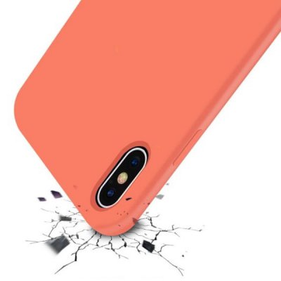 iPhone X XS Silikonskal Rvelon Rosa