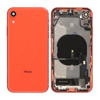 iPhone XR Baksida Komplett Ram OEM Orange