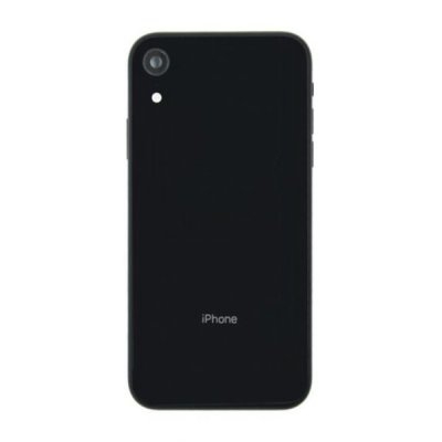 iPhone XR Baksida Komplett Ram OEM Svart