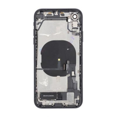 iPhone XR Baksida Komplett Ram OEM Svart
