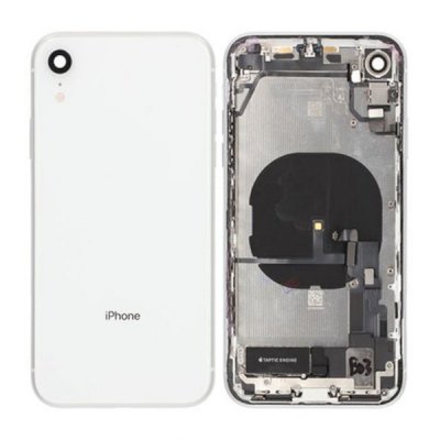 iPhone XR Baksida Komplett Ram Original OEM Vit