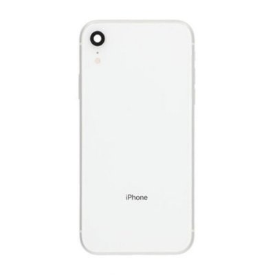 iPhone XR Baksida Komplett Ram Original OEM Vit