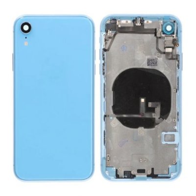 iPhone XR Baksida med Komplett Ram Original OEM Blå