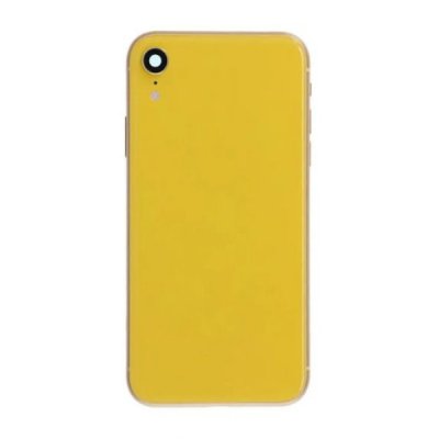 iPhone XR Baksida med Komplett Ram Original OEM Gul