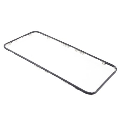 iPhone XR ram mellan svart frame black