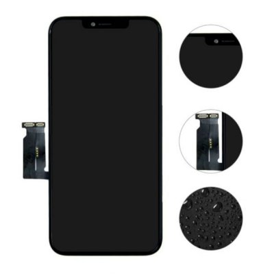 iPhone XR LCD Skärm C3F Modell Svart