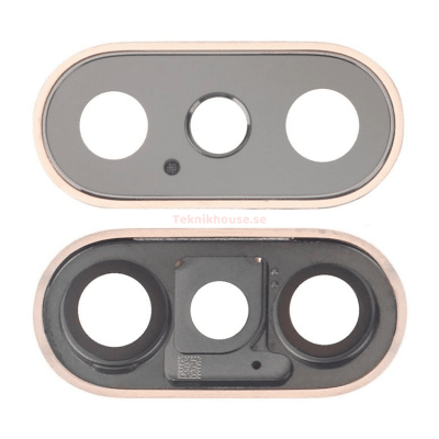 iPhone XS Kameralins Guld