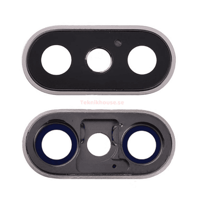 iPhone XS Kameralins Silver