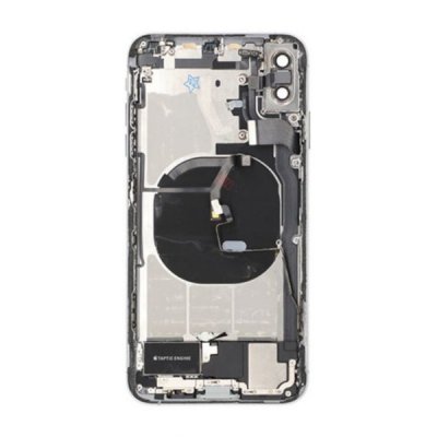 iPhone XS Max Baksida med Komplett Ram OEM Vit