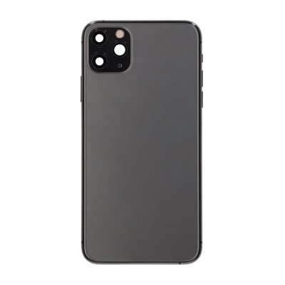 iPhone 11 Pro Max Baksida med Komplett Ram Svart