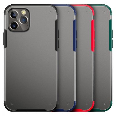 iPhone 12 Pro TPU PC Protective Skal Rött