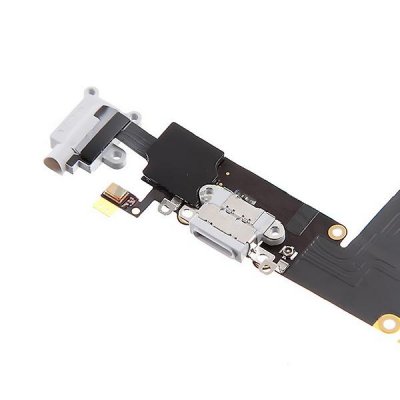 IPhone 6 Plus Laddkontakt & Hörlursuttag - Vit