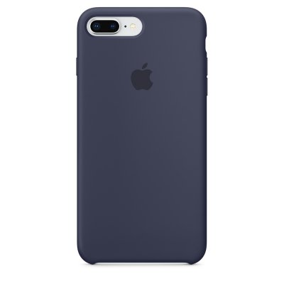 iPhone 7 plus/8 plus silikonfodral - midnattsblå