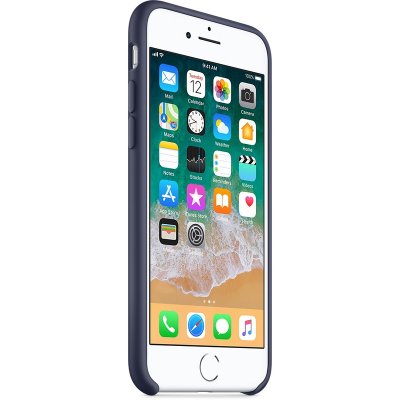 iPhone 7/8/SE 2 silikonfodral midnattsblå