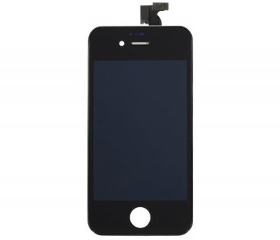 iPhone 4 Display Glas LCD - Svart