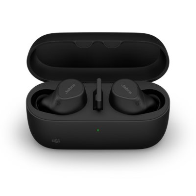 jabra evolve2 buds trådlösa hörlurar true wireless brusreducerande svart