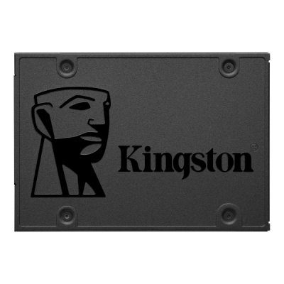 Kingston A400 960 GB Solid State Drive 2.5 tum Intern SATA SSD Hårddisk Max 500MB per sekund write och 450 per sekund read