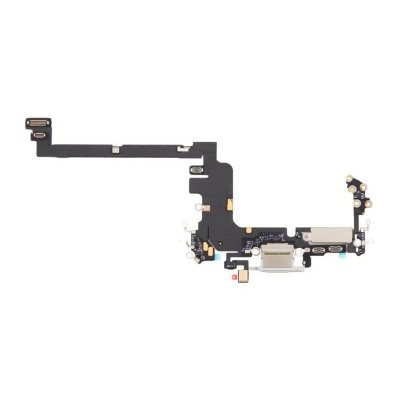 Laddkontakt med Flexkabel för iPhone 17 Pro - Silver