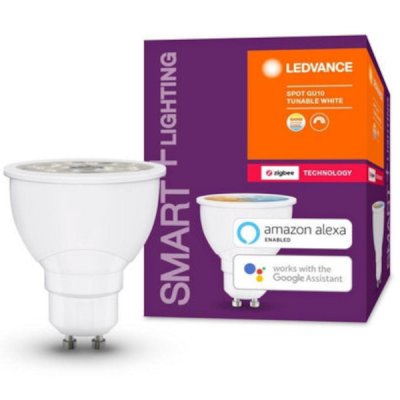 Ledvance Smart Plus GU10 W Dimbar LED Lampa Vit