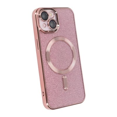 Luxury Mobilskal med Magsafe iPhone 14 Rosa