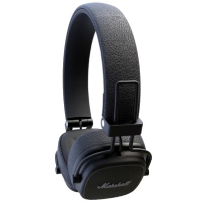 marshall major iii hörlurar stereoplugg black svart