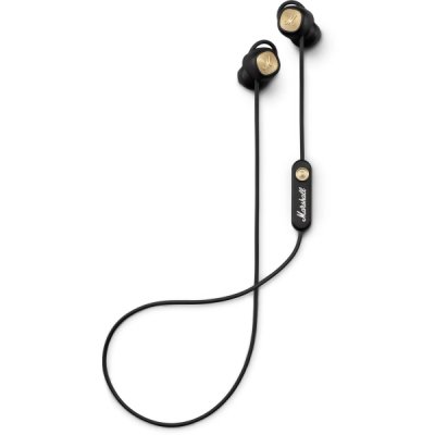 marshall in-ear hörlurar svart